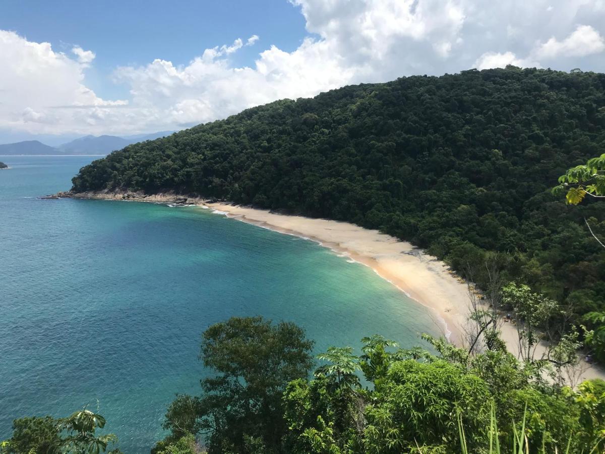 Casa Aconchegante A 200 Mts Da Praia Da Maranduba Ubatuba Eksteriør bilde